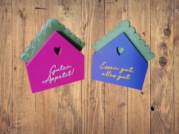 Servietten Halter Haus klein